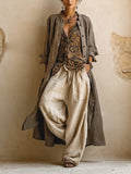 Eula - Three-Piece Linen Set