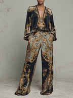 Isabella - Baroque Two-Piece Flowing Set