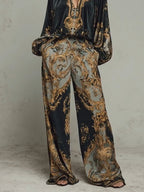Isabella - Baroque Two-Piece Flowing Set