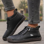 Nova - Comfortable Cushioned Comfort Sneakers with Zipper