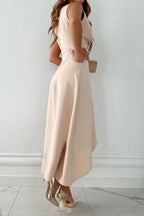 Mary - Midi Wrap Dress with V-Neck