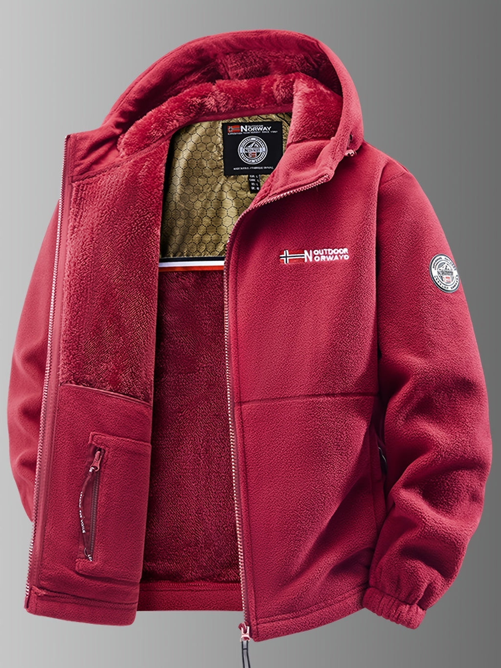 Teddy – Thermal Fleece Winter Jacket for Men