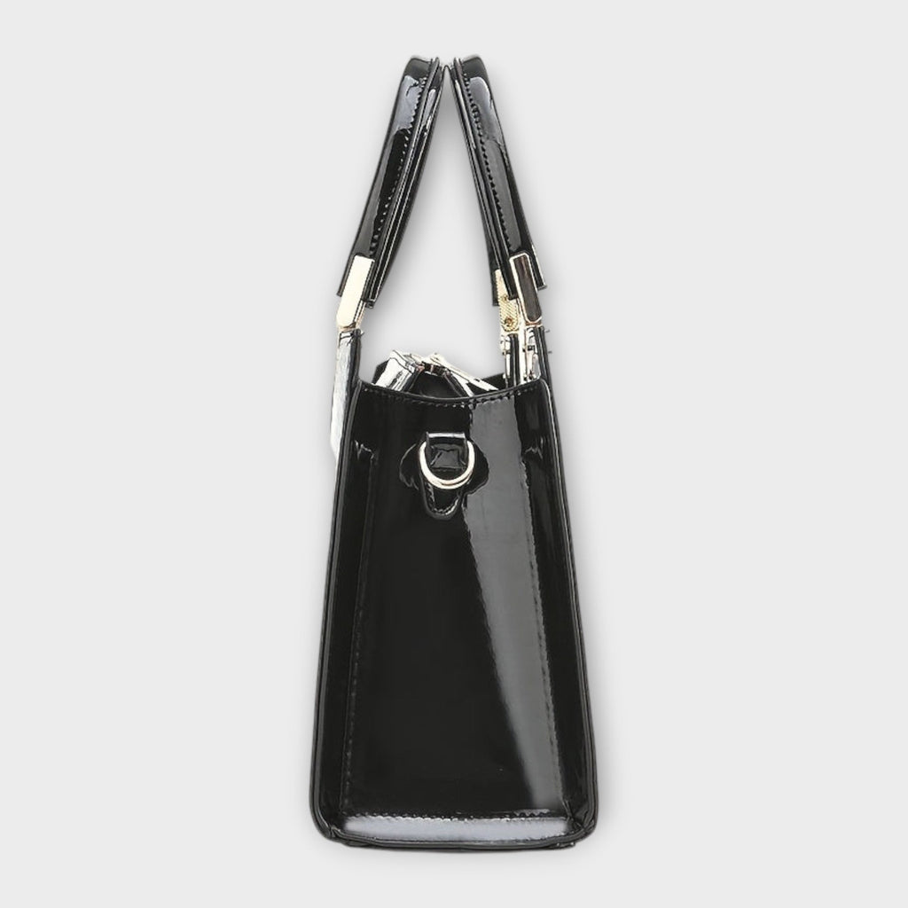 Veralie - Shiny Crocodile Skin Pattern Handbag