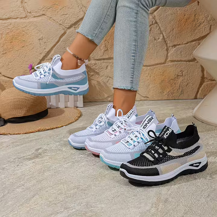 Ria - Breathable Mesh Gradient Sneakers
