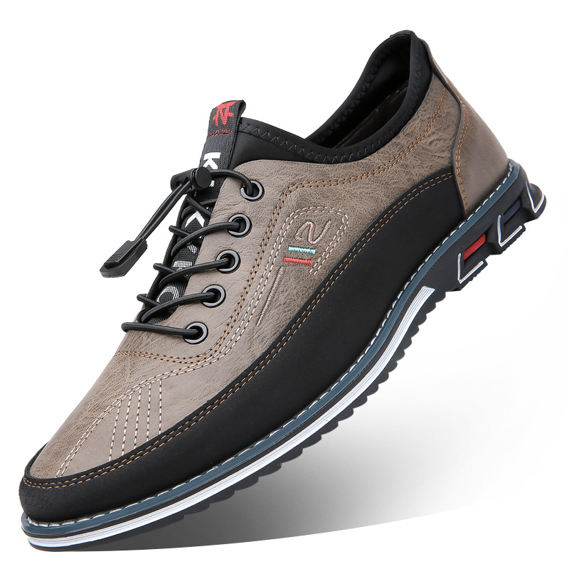 Mario - Oxford Leather-Look Shoes