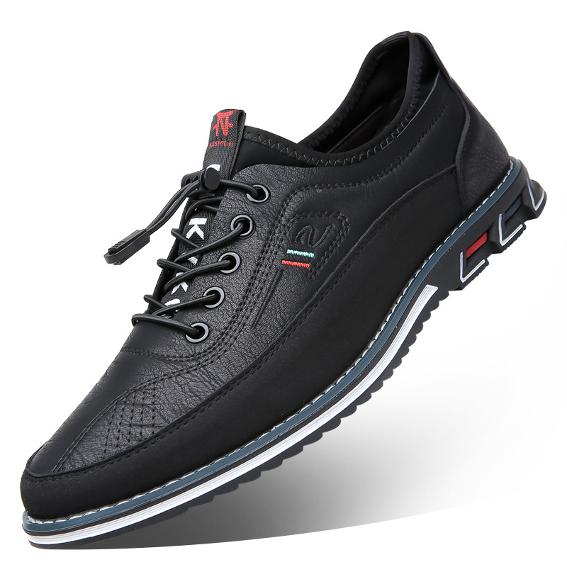 Mario - Oxford Leather-Look Shoes