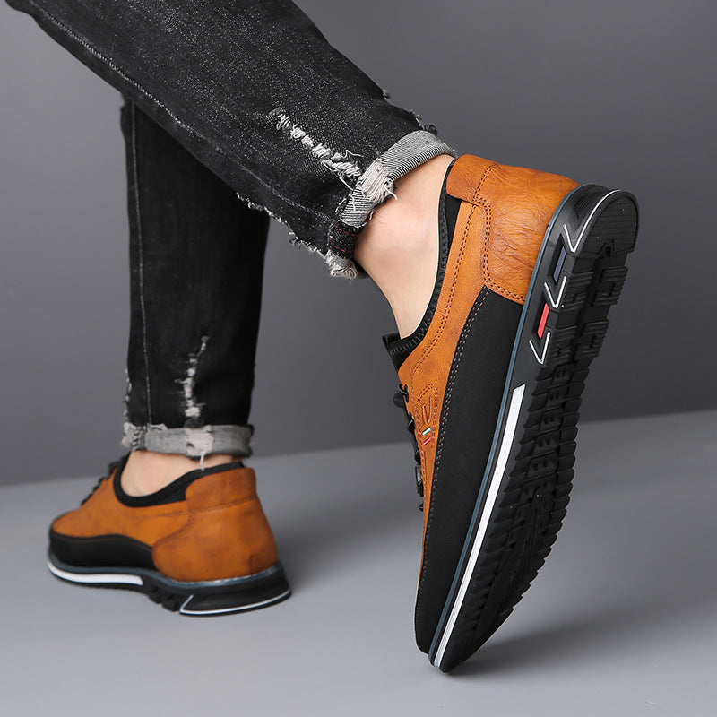 Mario - Oxford Leather-Look Shoes