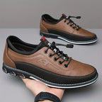 Mario - Oxford Leather-Look Shoes