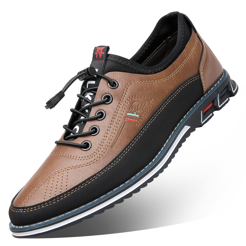 Mario - Oxford Leather-Look Shoes
