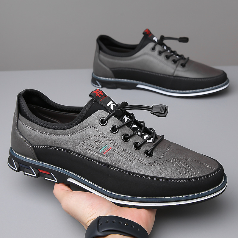 Mario - Oxford Leather-Look Shoes