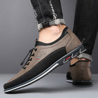Mario - Oxford Leather-Look Shoes
