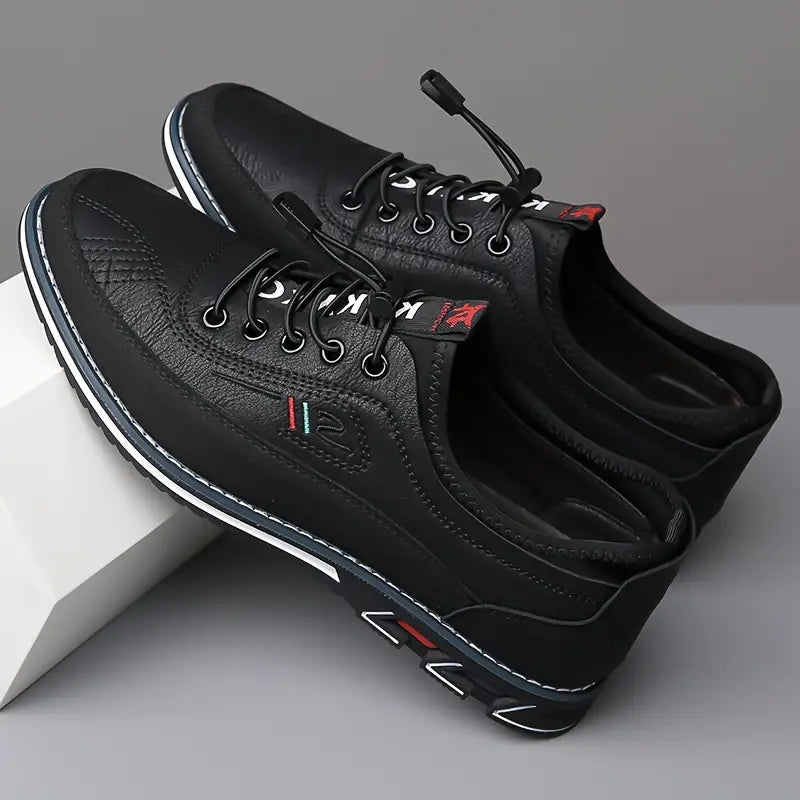 Mario - Oxford Leather-Look Shoes