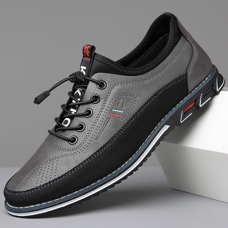 Mario - Oxford Leather-Look Shoes