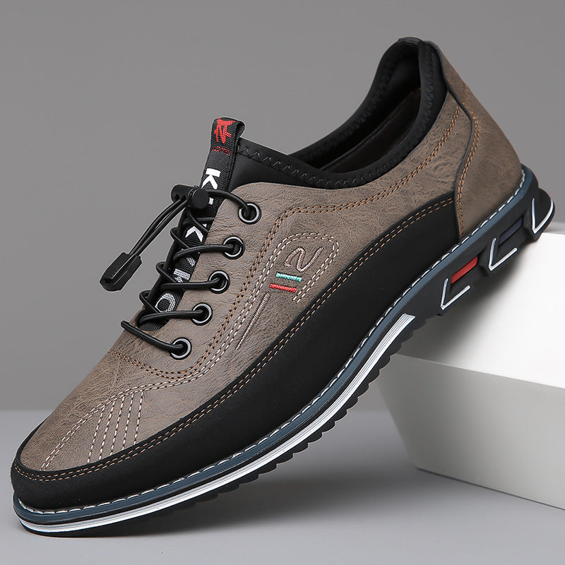 Mario - Oxford Leather-Look Shoes