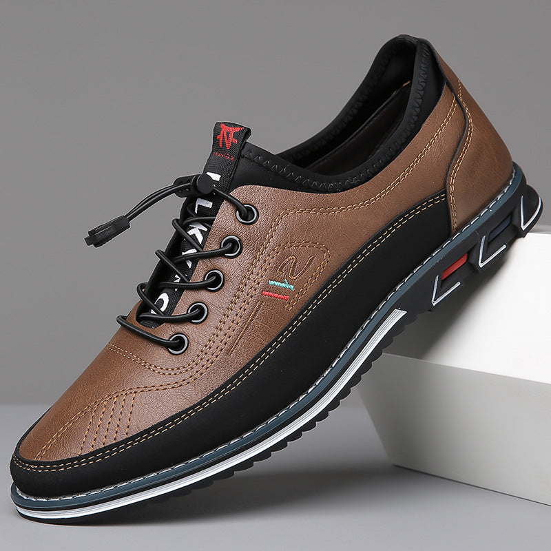 Mario - Oxford Leather-Look Shoes