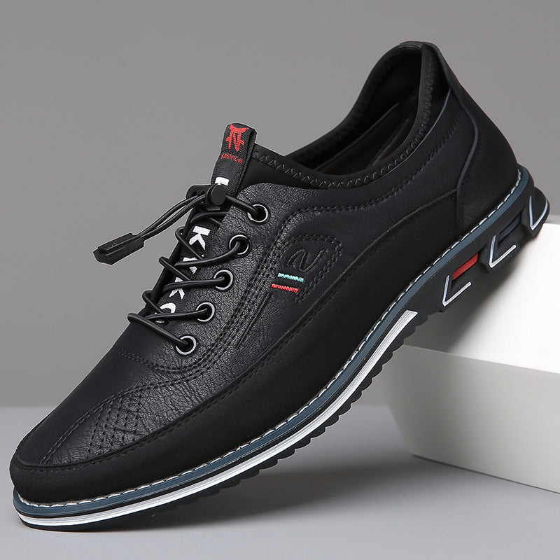 Mario - Oxford Leather-Look Shoes