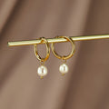 Sam - The Classic Pearl Earrings