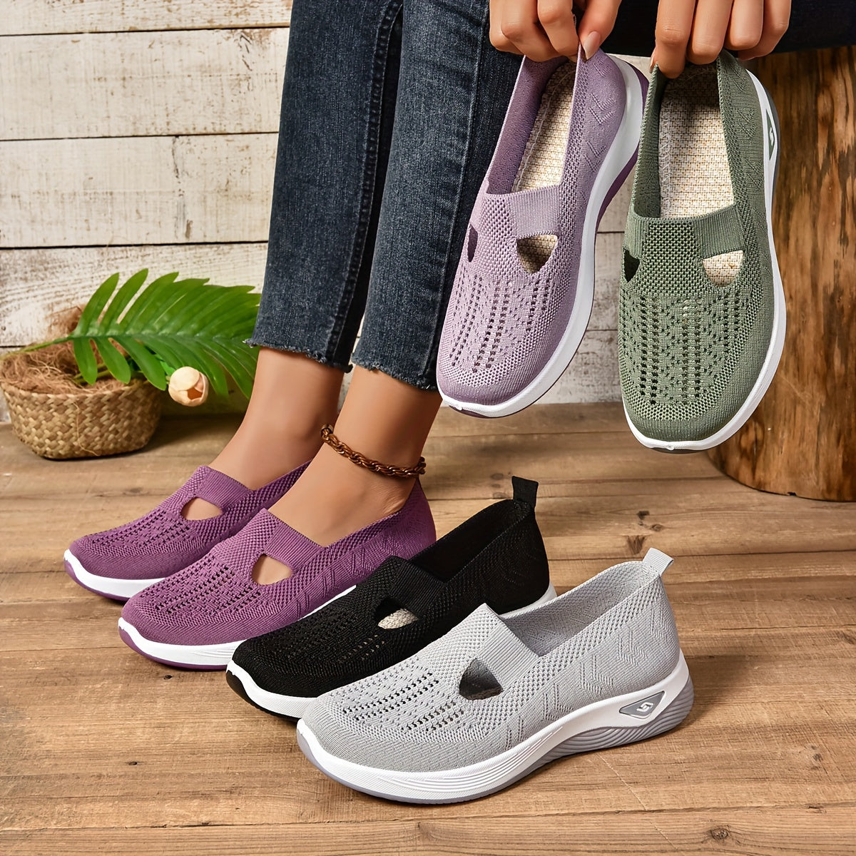 Blanche Slip-On Comfort Shoes