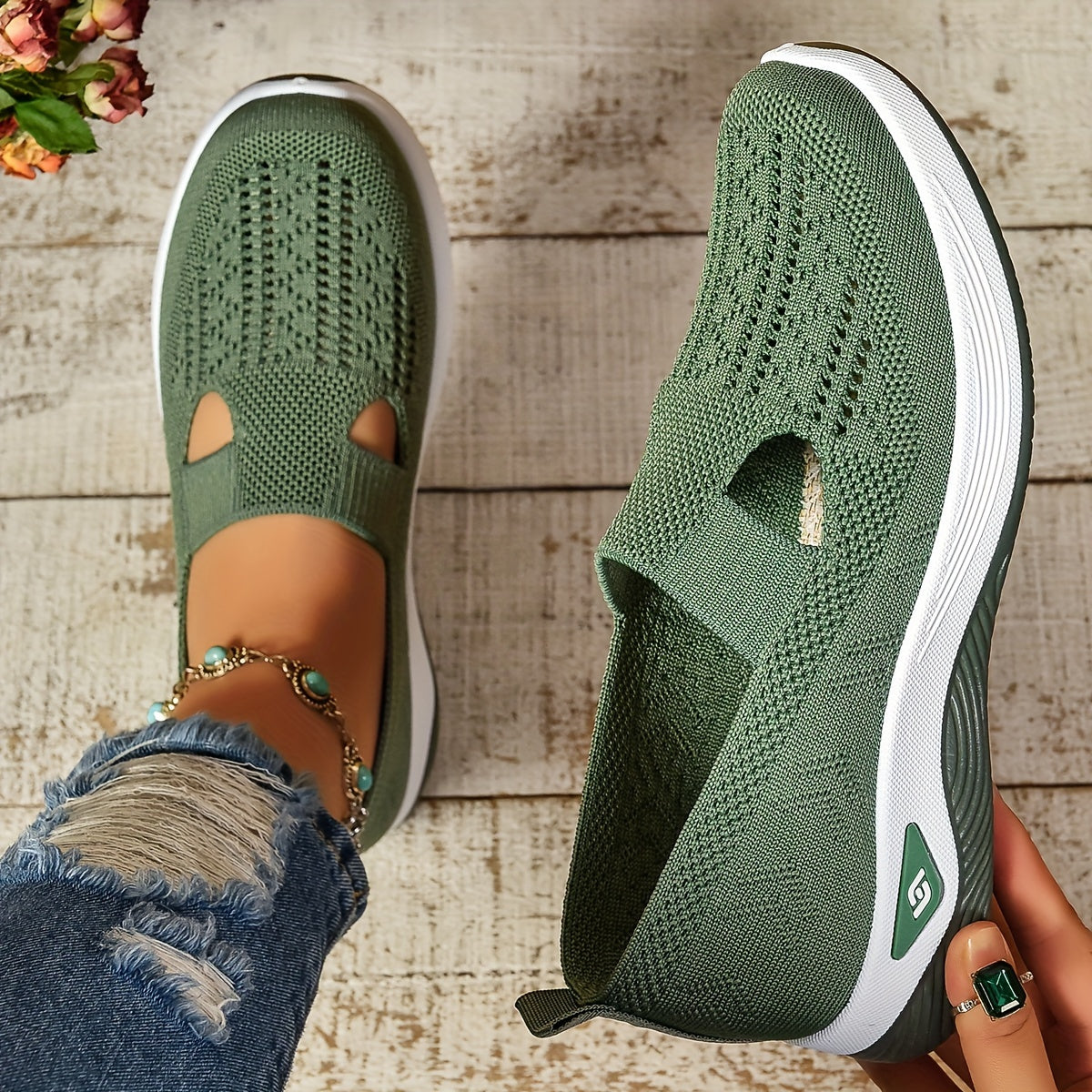 Blanche Slip-On Comfort Shoes