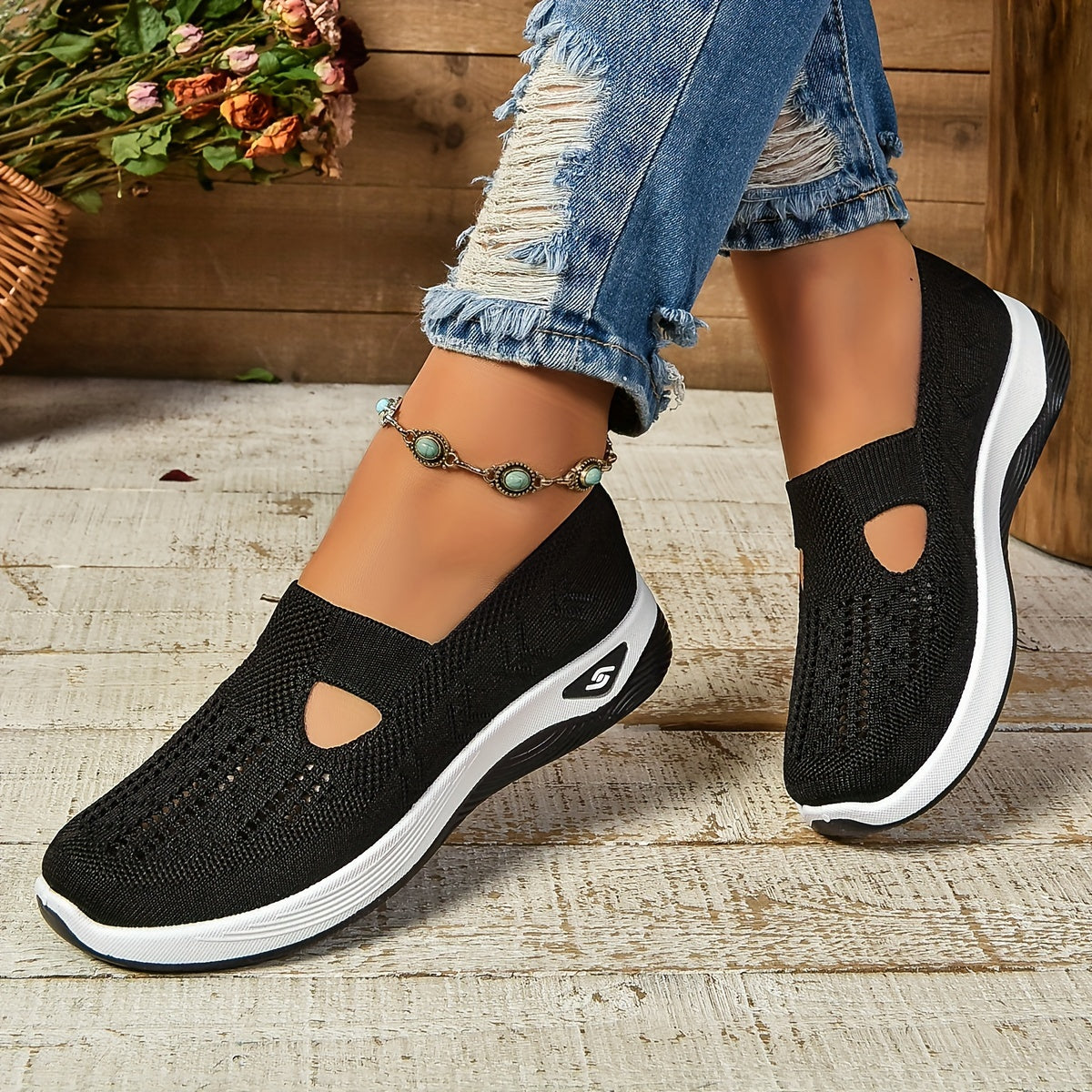 Blanche Slip-On Comfort Shoes