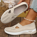 Blanche Slip-On Comfort Shoes in Beige