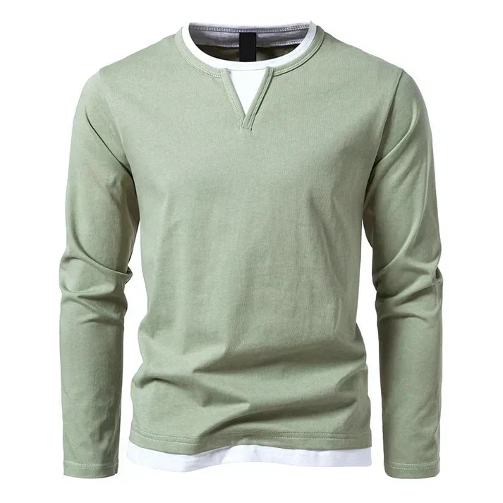 Louise – Long-Sleeve Shirt Made from High-Quality Combed Cotton