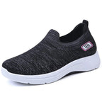 Paula - Cushioned Comfort Slip-On Walking Sneakers