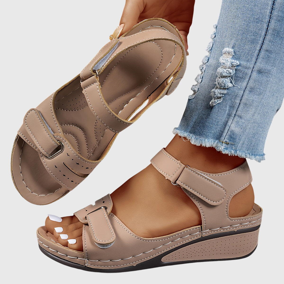Trixia - Cushioned Comfort Sandals
