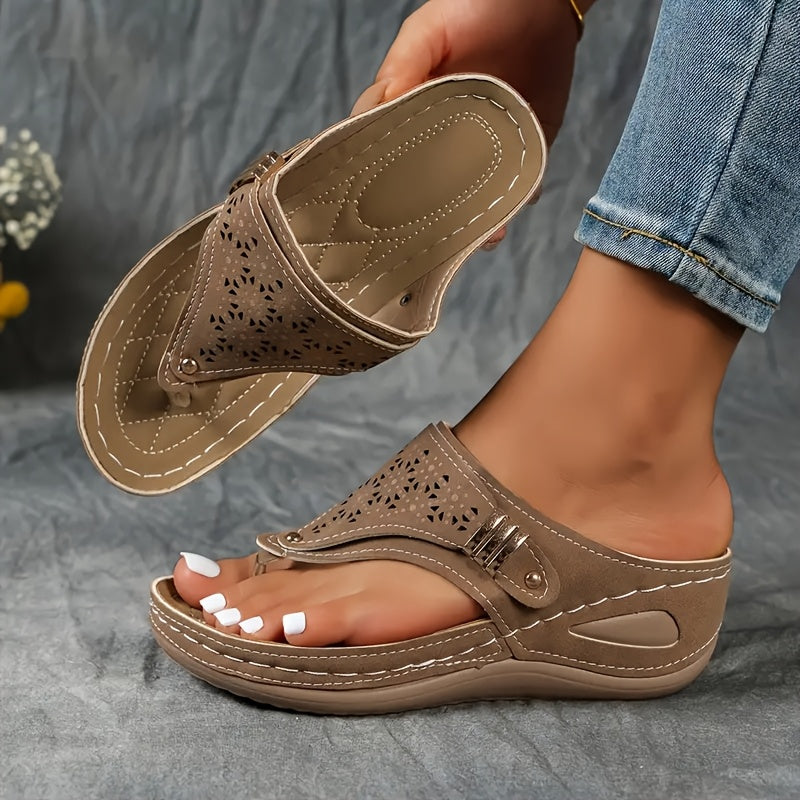 Soffie - Comfort Wedge Sandals