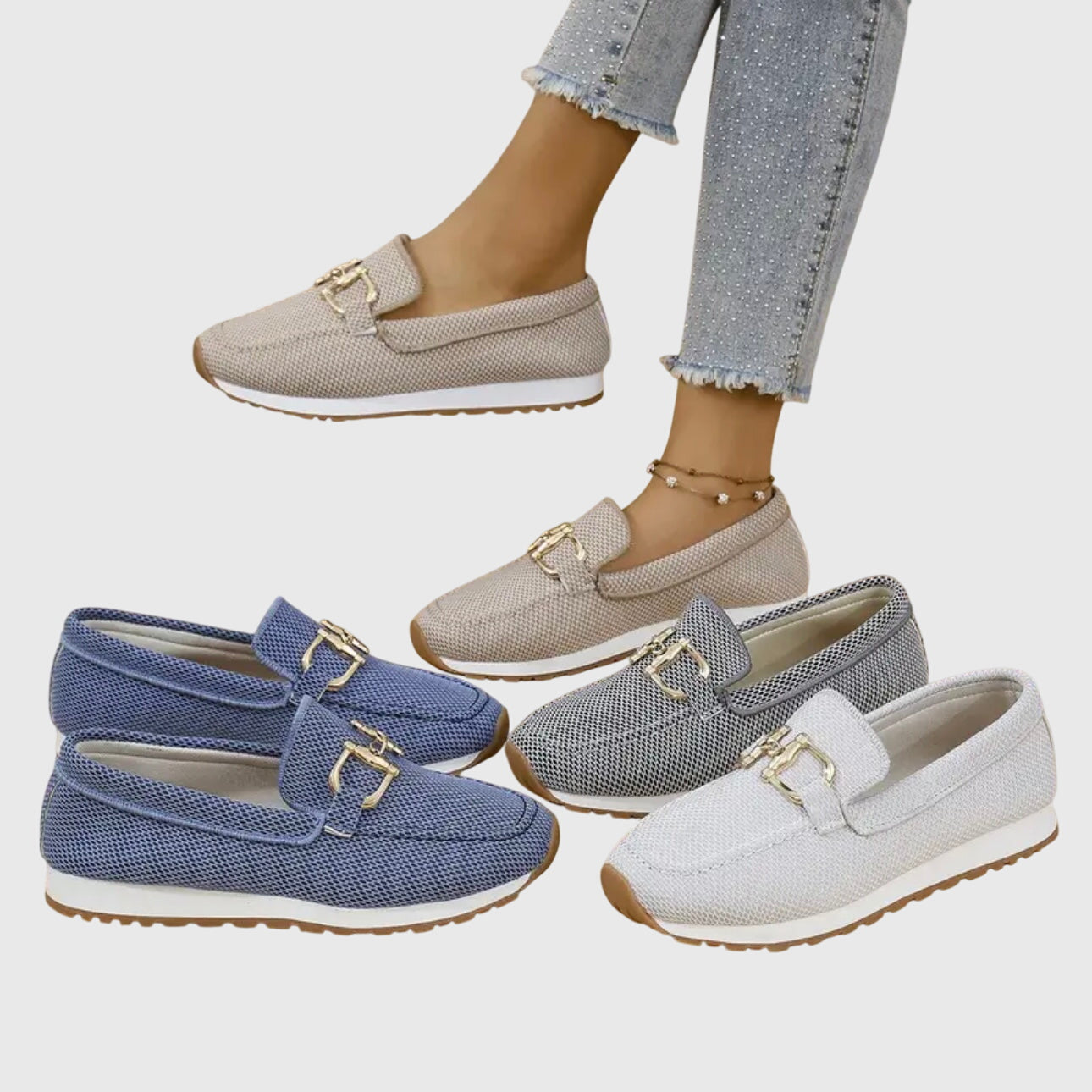 Lili - Cushioned Comfort Loafer Sneakers