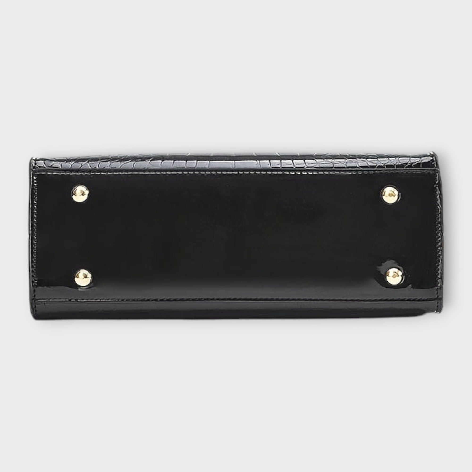 Veralie - Shiny Crocodile Skin Pattern Handbag