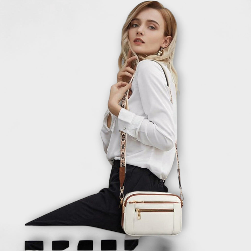 Sellie - Elegant Leather-Look Shoulder Bag