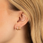 Zabby - Spiral Ear Cuff Earrings