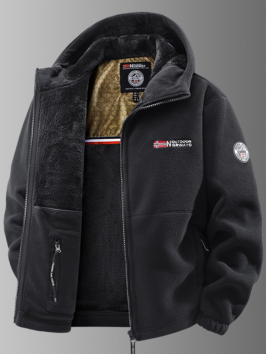 Teddy – Thermal Fleece Winter Jacket for Men