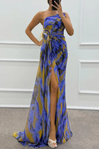Wendy - Vibrant Draped Dress