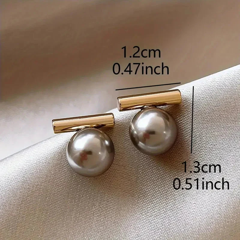 Kaye - Dark Pearl Earrings
