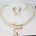 Elie - Elegant Natural Pearl Necklace Set
