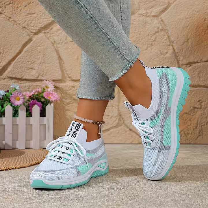 Ria - Breathable Mesh Gradient Sneakers