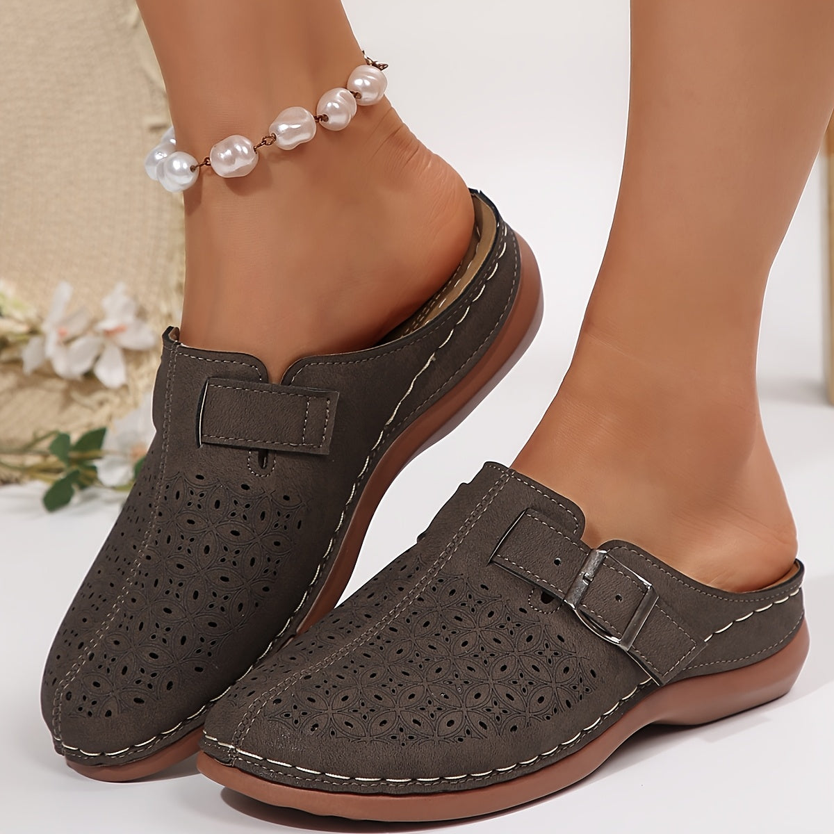 Jessie - Lightweight Casual Cushioned Comfort Slip-On