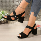 Dona - Cushioned Comfort Elegant Heels