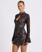 Selena - Lace Bodycon Mini Dress