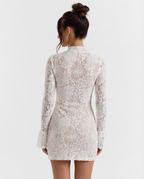 Selena - Lace Bodycon Mini Dress