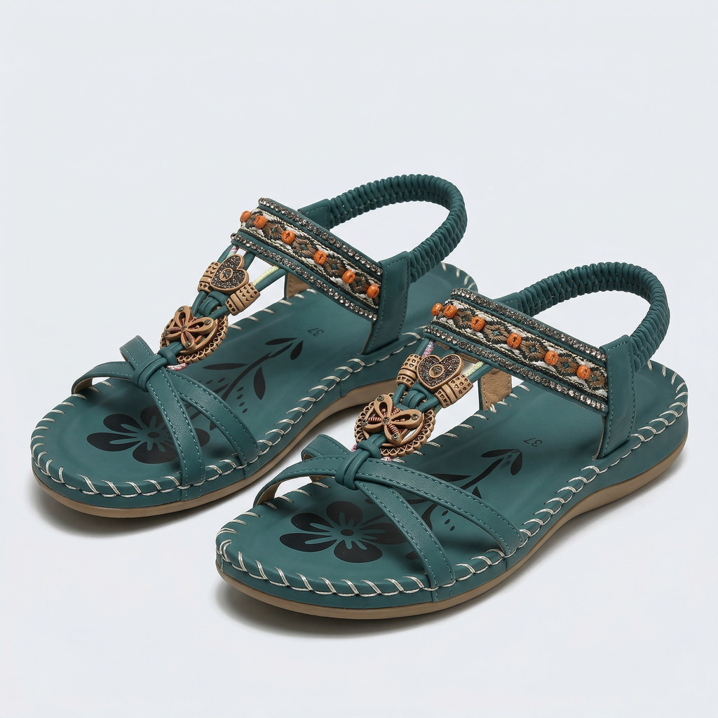 Lyca – Orthopedic Ibiza-Style Sandals for Comfort & Elegance