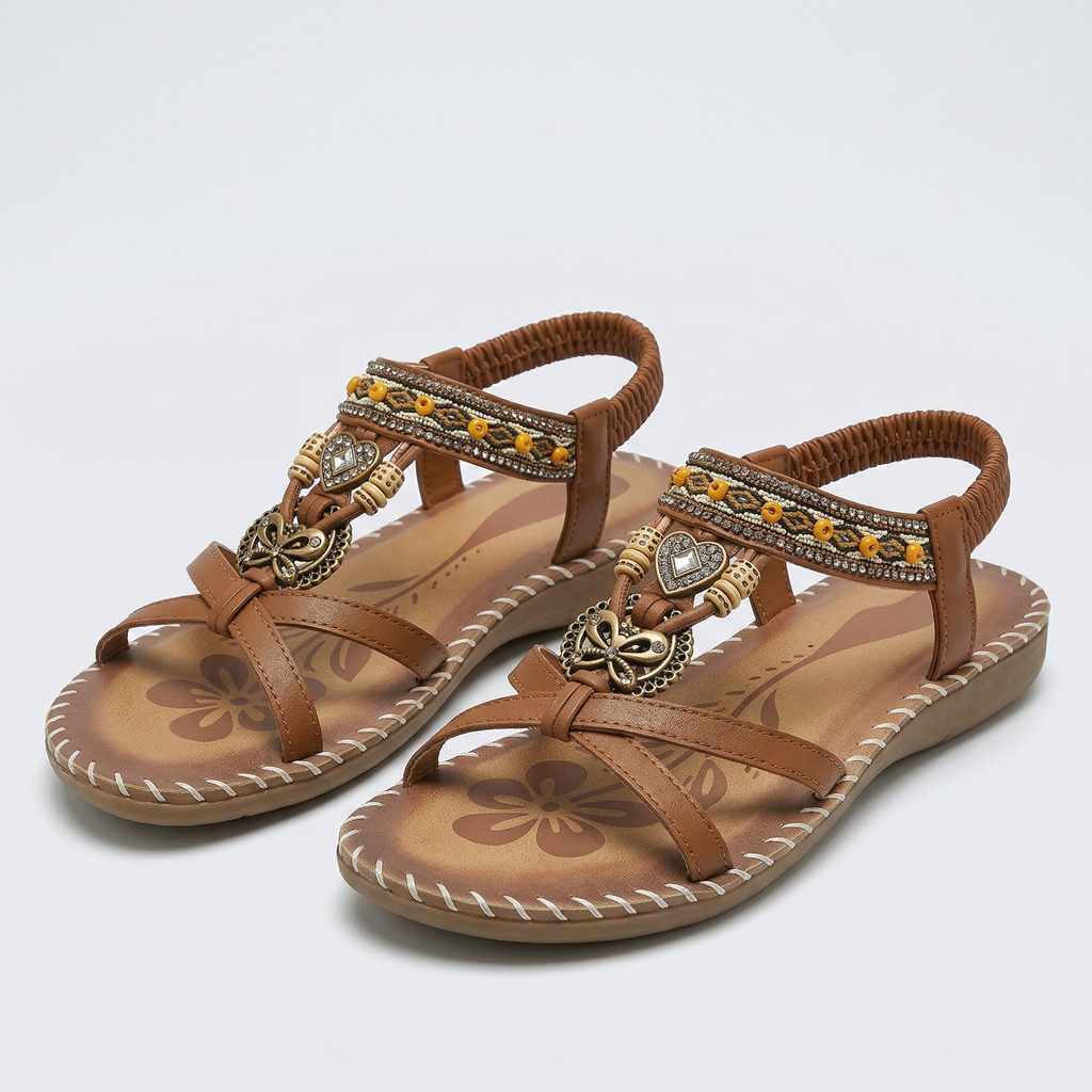Lyca – Orthopedic Ibiza-Style Sandals for Comfort & Elegance