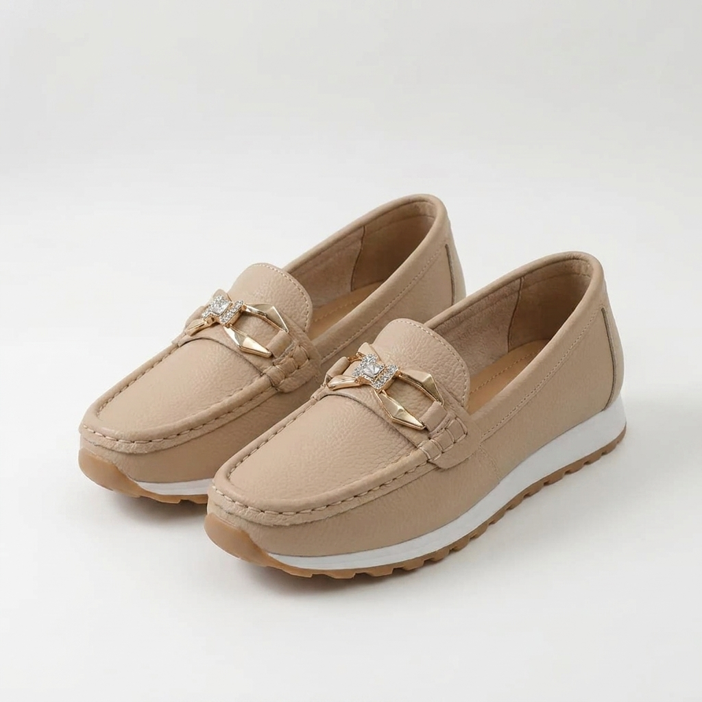Lily - Comfort Buckle Loafers