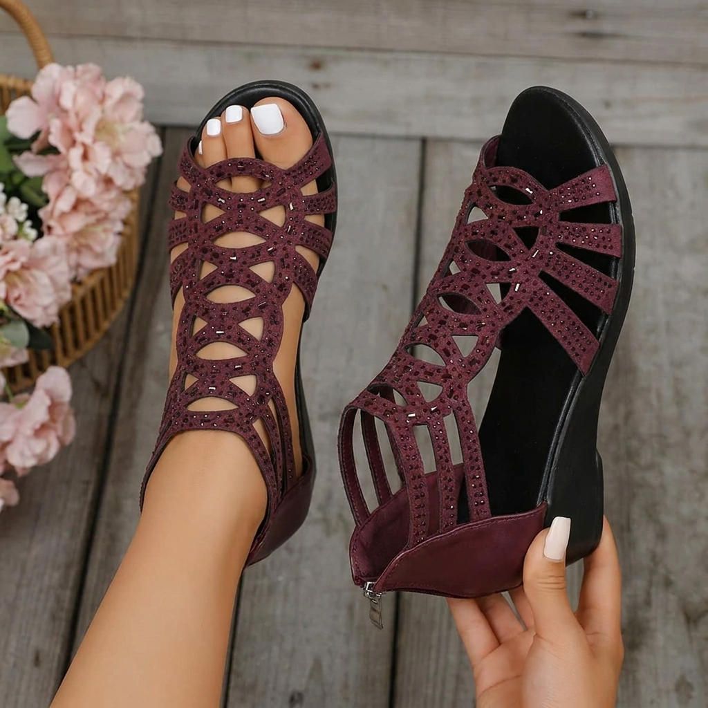 Beatrice - Fashionable Cushioned Comfort Women's Sandals
