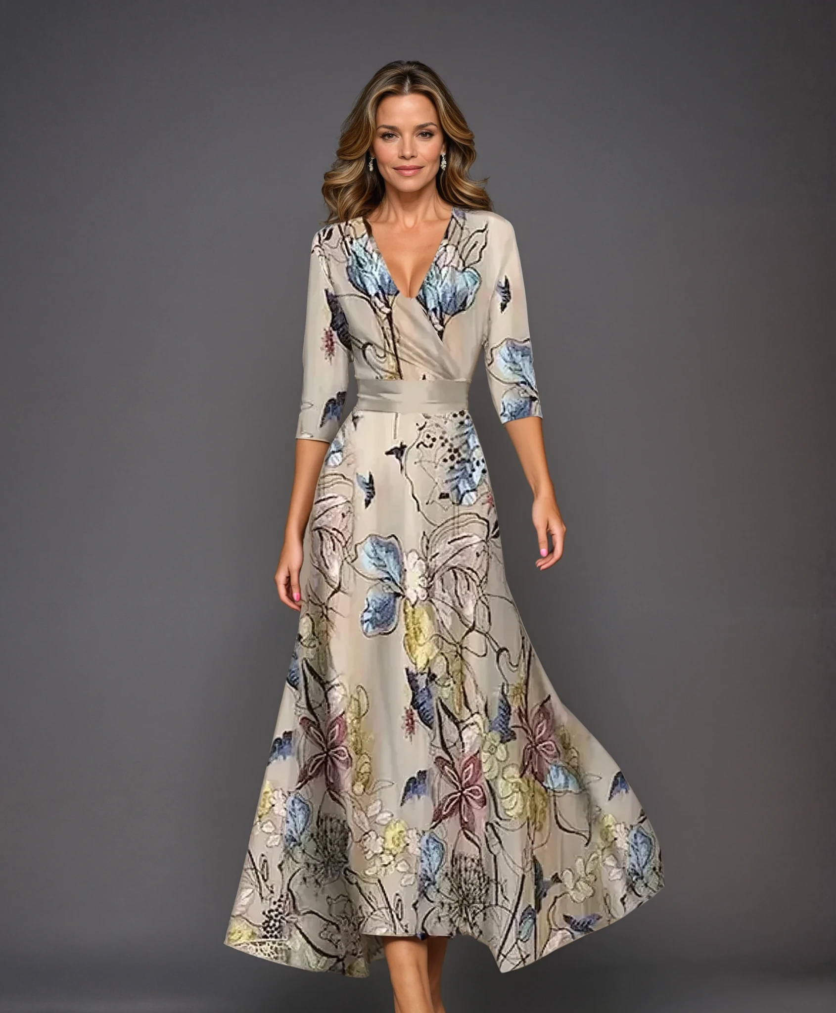 Nikki - Chic Dress with Floral Print