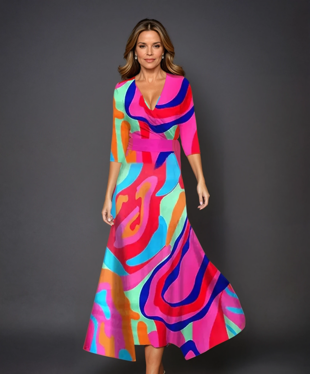 Nikki - Chic Dress with Floral Print