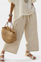Bea - Essential Comfortable Shirt and Wide-Leg Pants