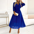 Alison - Elegant Wrap Dress